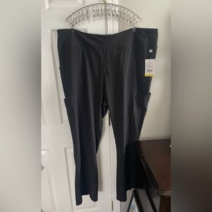 Wink Renew Modern Fit Black Scrub Pants